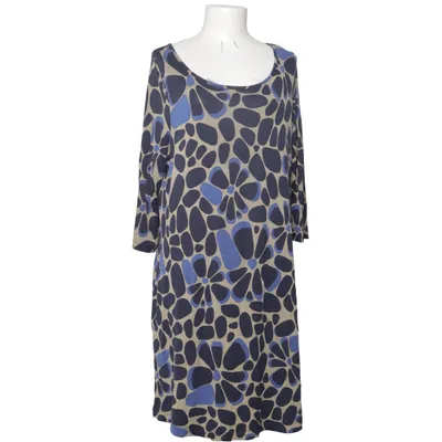 Dress (Blue, Beige, Purple) from Marimekko Elastane, Viscose