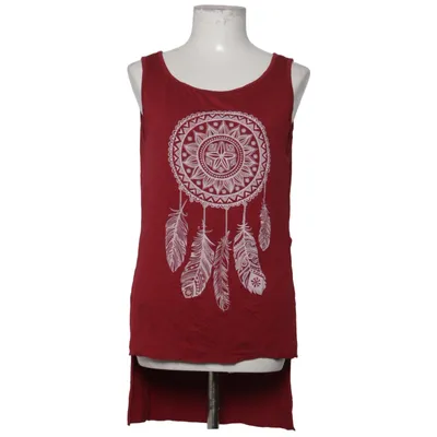 Tanktop (Rood) van CWK Elastaan, Viscose