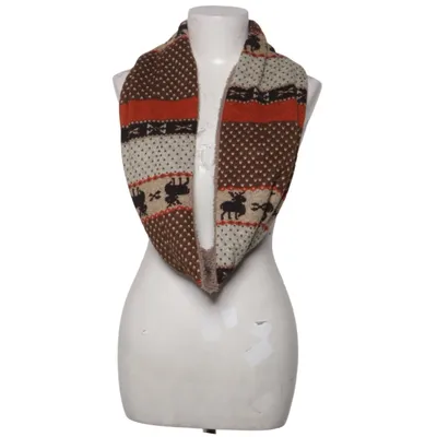 Infinity scarf (Bruin, Beige, Oranje) van Antonio