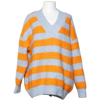 Sweater (Blå, Orange) fra Mango Alpacauld, Elastan, Polyester