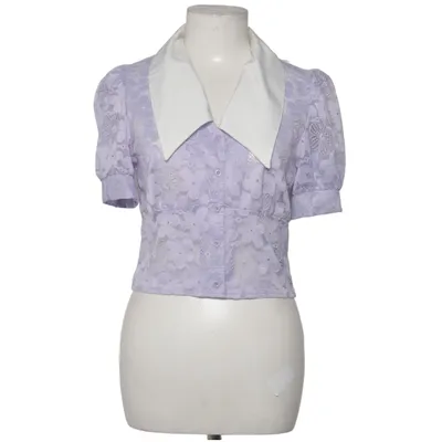 Blus (Lila, Vit) från Qed London Polyester