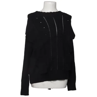 Sweater (Black) from Flammode Polyester, Viscose