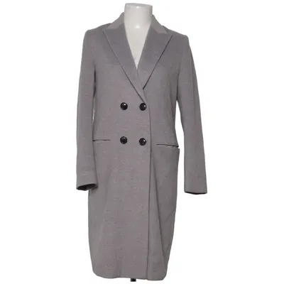 Coat (Gray) from Gianni Feraud Polyester, Viscose