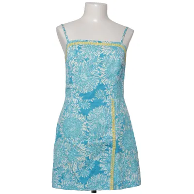Jurk (Blauw, Geel) van Lilly Pulitzer Katoen, Elastaan