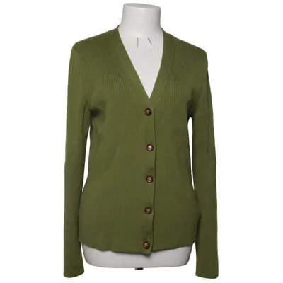Cardigan (Grøn) fra Tory Burch Elastan, Merinould