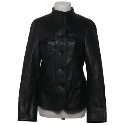 Ledersacko (Schwarz) von Marie Lund Leder, Polyester