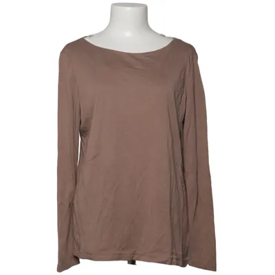 Long sleeve T-shirt (Beige) from Street One Cotton, Modal