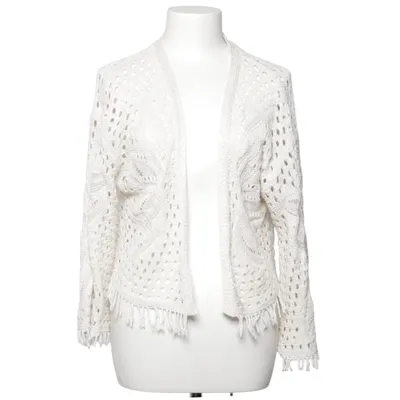Cardigan (Beige) Acrylic, Polyamide