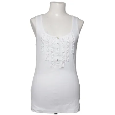 Tank Top (Suw/Frill Rib Tank) from Sutherland Cotton, Elastane
