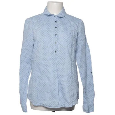 Chemise (Bleu, Vert) de Cambridge Dry Goods Coton, Lin