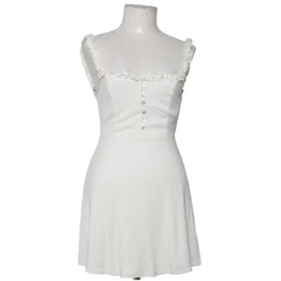 Kjole (Hvid) fra Privacy Please Elastan, Polyester, Viscose