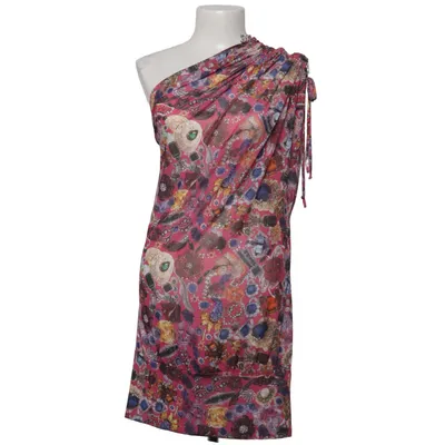 Strandkjole (Pink, Flerfarvet) fra John Galliano Elastan, Polyester