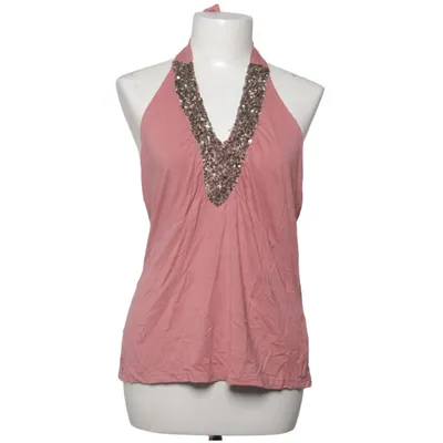 Halterneck top (Pink) fra Essentiel Antwerp Elastan, Viscose