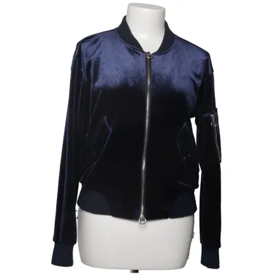 Bomber jacket (Blue) from Pull & Bear Elastane, Polyester
