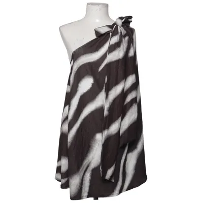 Neckholderkleid (Schwarz, Weiß) von H&M Trend Elasthan, Polyester