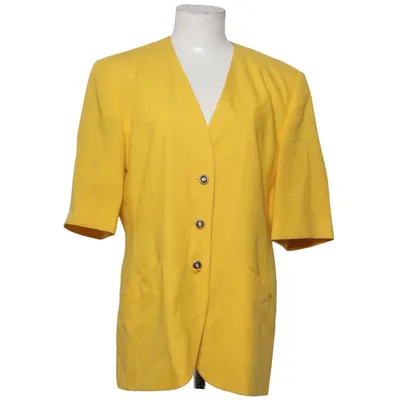 Blazer (Jaune) de Hardob Acétate, Polyester, Viscose