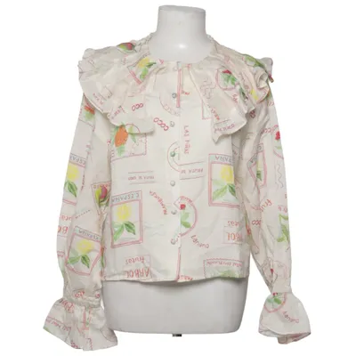 Blouse (Beige, Multicolored) from We Are Kindred Tencel