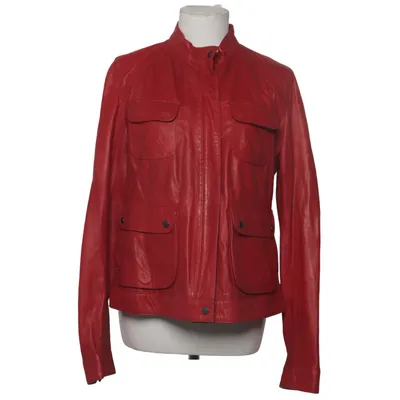 Leather jacket (Red) from GANT Leather