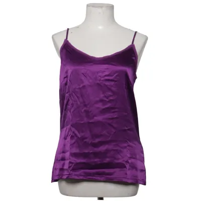 Tank Top (Purple) from Hallhuber Donna Elastane, Silk, Viscose