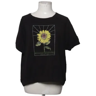 T-shirt (Svart) från Carry Bomull, Elastan