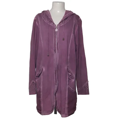 Hoodie (Purple) from Body Needs Cotton, Polyamide, Polyester