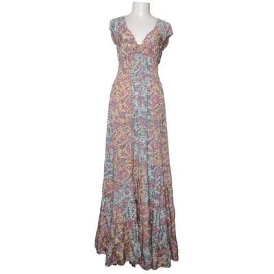 Långklänning (Gul, Flerfärgad) från Boho Style Silke, Viskos