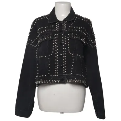 Denim jacket (Gray) from Mochy Polyester