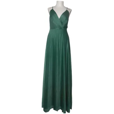 Aftenkjole (Grøn) fra Marie Lund Elastan, Polyester