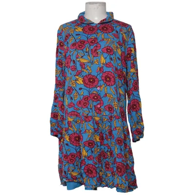 Dress (Blue, Multicolored) from Blutsgeschwister Polyester, Viscose