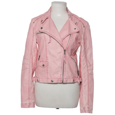 Biker jacket (Pink) from Softy Outerwear Collection Viscose