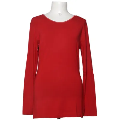 T-shirt à manches longues (Rouge) de Copines Élasthane, Viscose