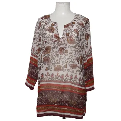 Blouse (White, Brown, Red) from Cheer Polyester