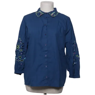 Skjorta (Blå, Flerfärgad) från Pom Amsterdam Bomull, Polyester