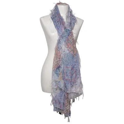 Shawl (Blue, Multicolored) from Roser Polyester, Viscose