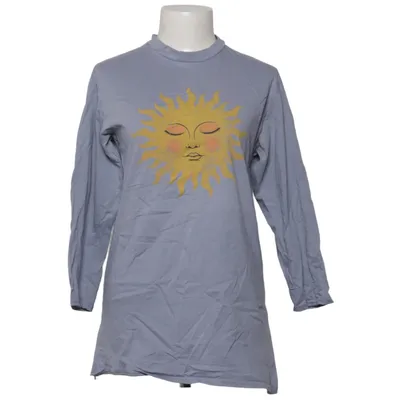 Langærmet t-shirt (Blå) fra Rokoko Bomuld