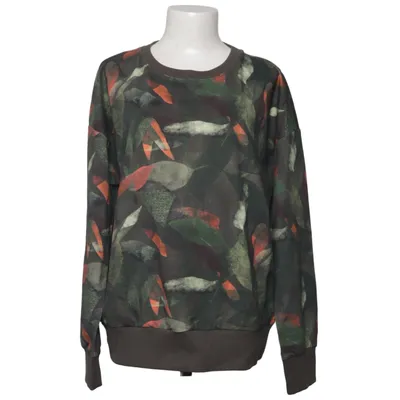 Sweatshirt (Grå, Flerfarvet) fra Esprit Sport Elastan, Økologisk bomuld