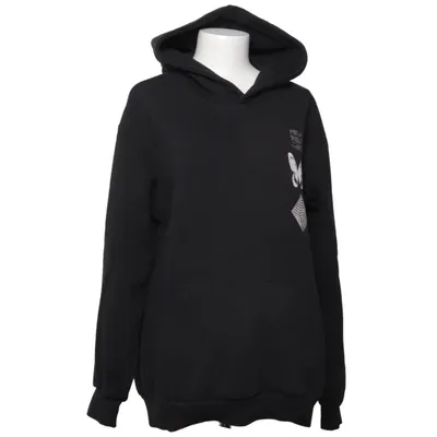 Hoodie (Black) from Pull & Bear Cotton, Polyester
