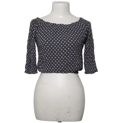 Crop top (Blå, Vit) från Sybilla Viskos