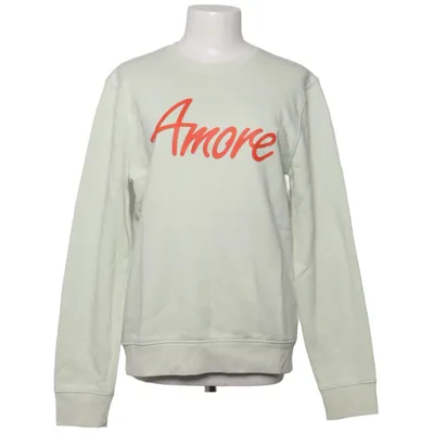 Sweatshirt (Hvid) fra Amore Økologisk bomuld, Genanvendt polyester
