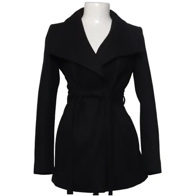 Mantel (Schwarz) von Ted Baker Kaschmir, Elasthan, Polyamid, Polyester, Wolle