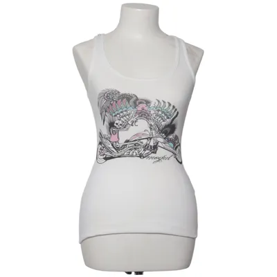 Tanktop  (Hvid) fra Mogul Bomuld, Elastan
