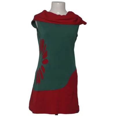 Robe (Vert, Rouge, Multicolore) de Chapati Design Élasthane, Coton biologique