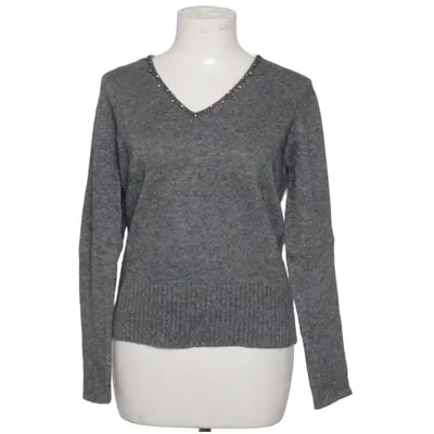 Pullover (Gray) from Cassis Cashmere, Modal, Polyamide, Wool