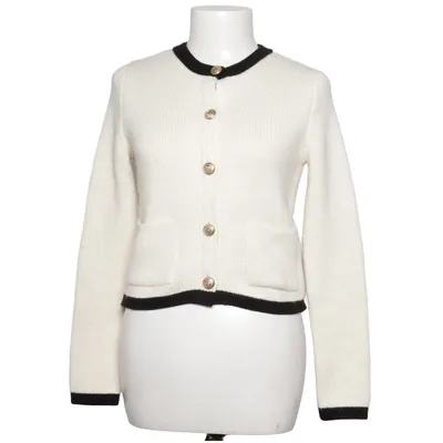 Cardigan (Hvid, Sort) fra Zara Uld