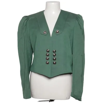 Blazer (Grøn) fra Helene Straßer Linned, Viscose, Uld