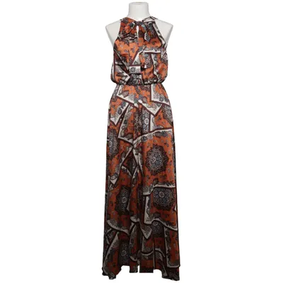 Långklänning (Orange, Brun, Vit) från Artigli Polyester