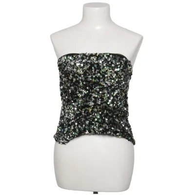 Tube top (Black, Multicolored) from Me&Me Polyester