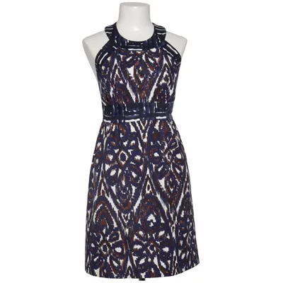 Dress (Blue, Brown, White) from Milly of New York Cotton, Elastane