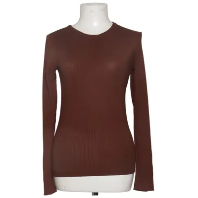 Long sleeve T-shirt (Brown) from Stradivarius Basics