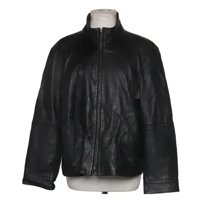 Leather jacket (Black) from Giorgio Leather, Polyester